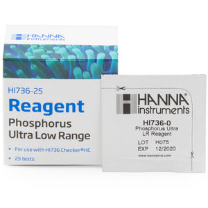HANNA Phosphate ULR Checker Reagents (25 Tests)