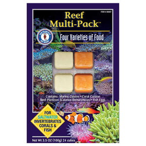 San Francisco Bay Brand Reef Multi-Pack Frozen Fish Food 3.5oz Blister Pack