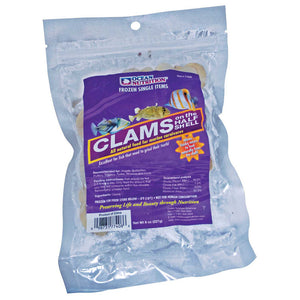 ON Frozen Clams on the Half Shell 32oz