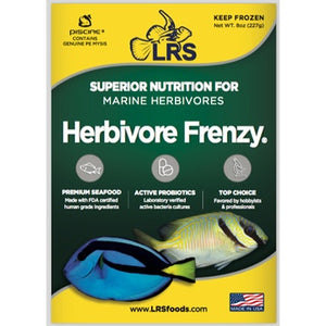 LRS Herbivore Frenzy Frozen 8oz Flat Pack