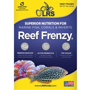 LRS Reef Frenzy Frozen Food 8oz Flat Pack