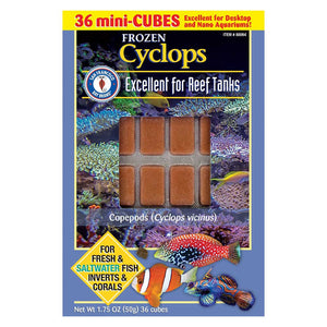 San Francisco Bay Brand Frozen Cyclops Fish Food 1.75oz Blister Pack