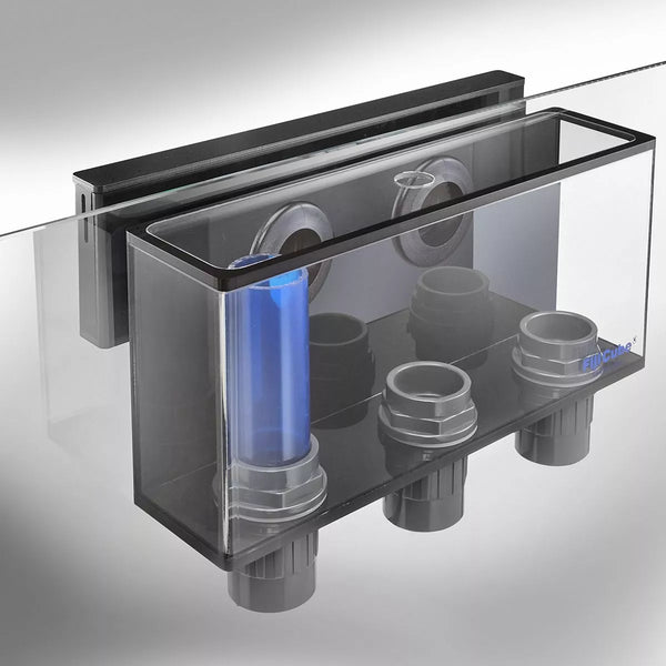 Fiji Cube Low Profile External Overflow Box (1600 GPH) – Summit City Coral