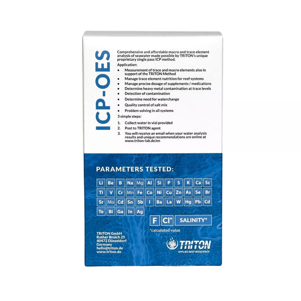 Triton 1-Pack ICP-OES Lab Testing Kit – Summit City Coral