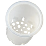 High Flow Flexible Filter Media Cup 4in - Sea Foam White