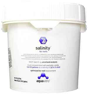 AquaVitro Salinity Reef Sea Salt 35 lbs (120 gal)