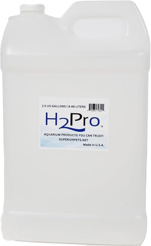 H2Pro 2.5 Gallon Aquarium Water Jug with Cap