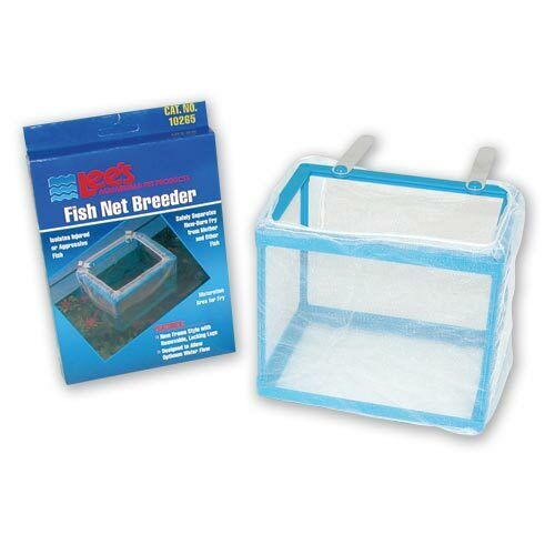 breeders net fish Lee's Aquarium Mesh Fish Net Breeder Box – Summit City Coral