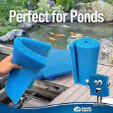 H2Pro Coarse Filter Sponge Filter Pad Roll (Blue - 11.8" x 70.8" x 0.78")