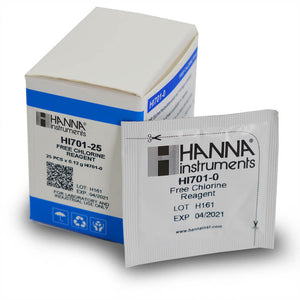 Hanna Instruments HI701-25 Free Chlorine Checker Reagent (25 Tests)