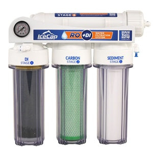 IceCap 4-stage 75/100GPD RODI (RO/DI)