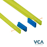USED VCA Vivid Creative 11" (YELLOW) Never-Rust Aquarium Tweezers UV