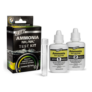 Fritz Aquatics Ammonia Liquid Test Kit (Up to 130 Tests)