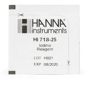 Hanna Instruments HI718-25 Iodine Checker Reagents (25 Tests)