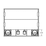 JBJ 45 Gal Rimless Flat Panel AIO Aquarium & Stand