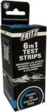 Fritz Aquatics 6 in 1 Test Strips (100 Count)