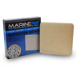 Marine pure biofilter media plate