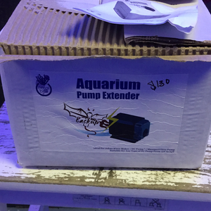 Aquarium pump extender