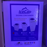 Icecap dosing containers